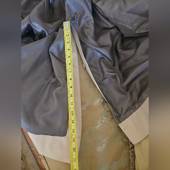 NWT Mango Double-Breasted Trench Coat Cream/Tan - Picture 7 of 16